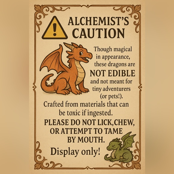 Pearl and GunMetal Dragon Baby - Picture 6 of 6